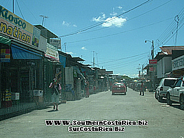 Shops in panama border