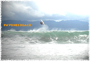 surfing in Playa Pavones