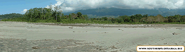 Tortuga bech in Southern Costa Rica